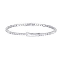Bracciale Mabina Donna Tennis in Argento Zircone 533355-M - 533355-M
